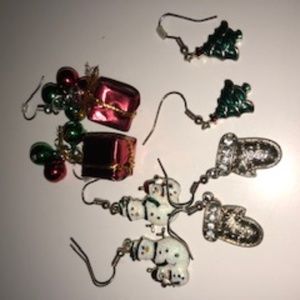 christmas earring collection